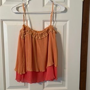 Pink Lily spaghetti strap shirt